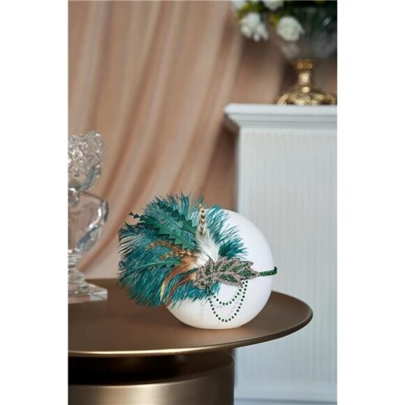 Headpiece Flapper Headband - Peacock - Picture 1 of 5